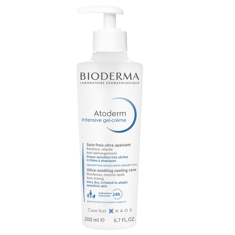 Bioderma Атодерм Интенсив Гель-крем 200 мл kora daily secrets крем гель для душа кокосовое молочко 250