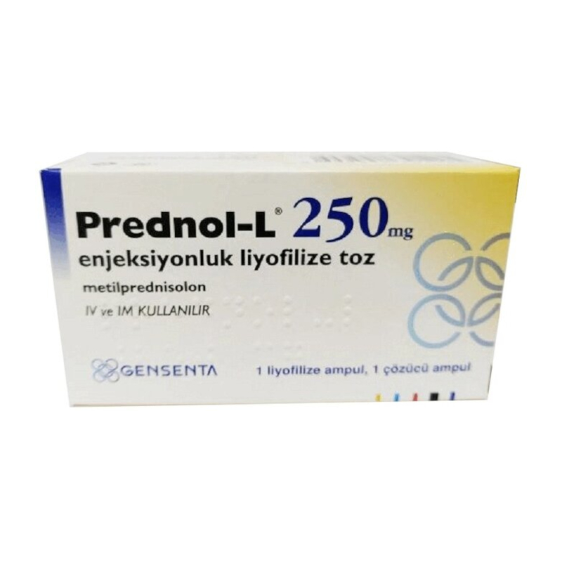 Изображение товара Лиофилизат для инъекций Преднол-Л 250 мг Турция