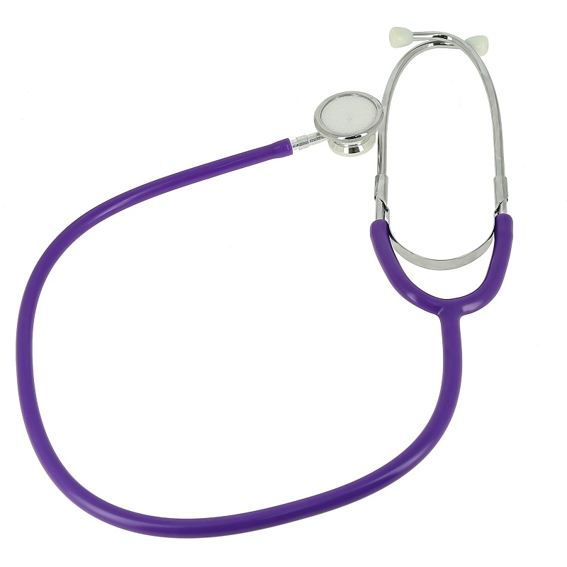 Амрус Стетоскоп медицинский 2-сторонний педиатрический 04-AM507 фиолетовый выбор