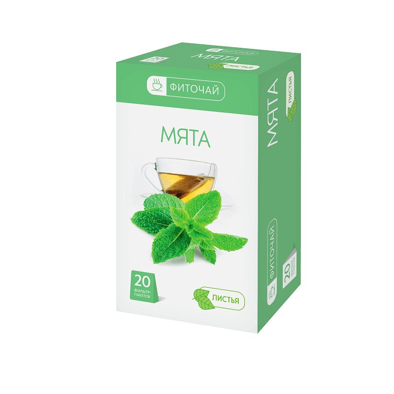

PL Мята фиточай фильтр-пакеты 1,5 г 20 шт