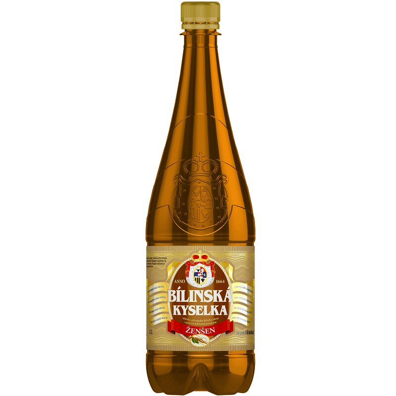 Изображение товара Билинска Женьшень минеральная вода с экстрактом женьшеня 1 л