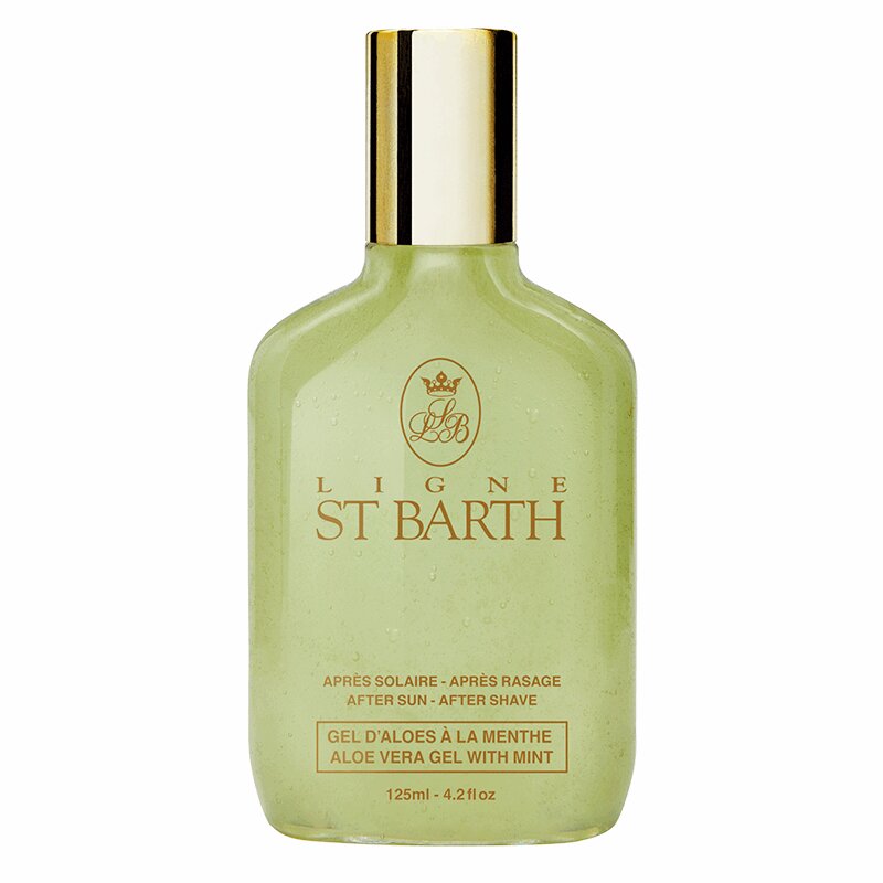 Изображение товара Гель алоэ вера с мятой Ligne St. Bart для лица тела и волос 125 мл