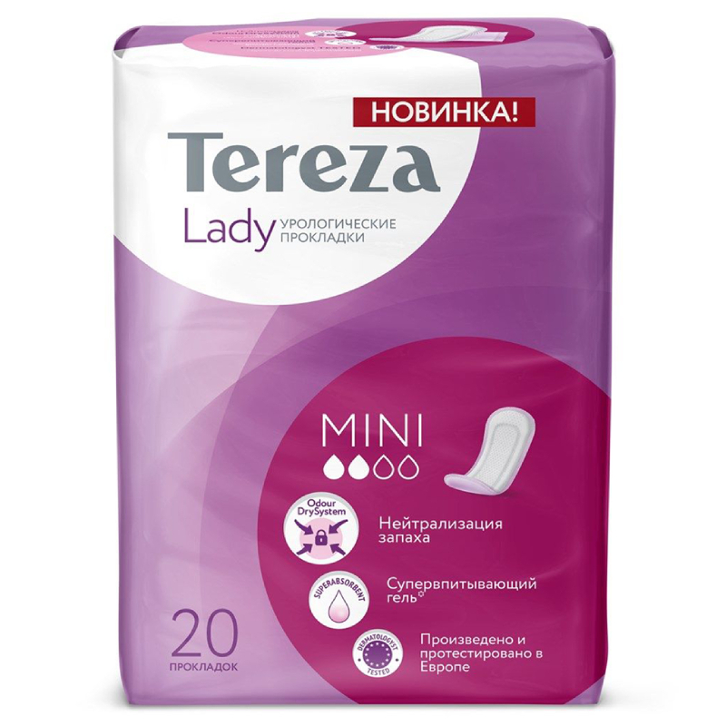Изображение товара Tereza Lady Mini Прокладки урологические 20 шт