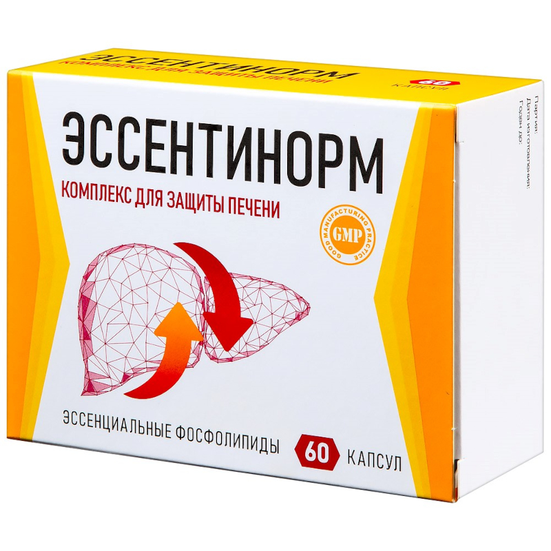 Изображение товара Эссентинорм комплекс для защиты печени капсулы 60 шт