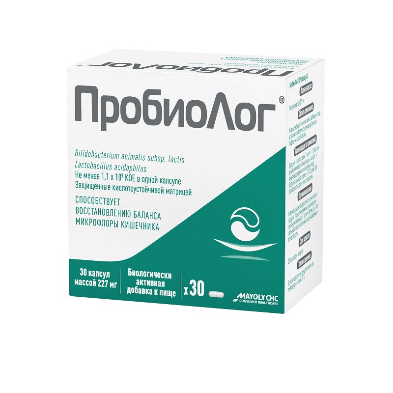 

ПробиоЛог капсулы 30 шт