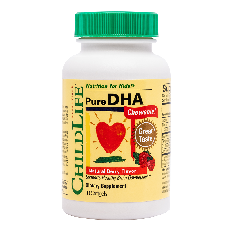 

ChildLife Pure DHA Чистая ДГК капсулы 90 шт