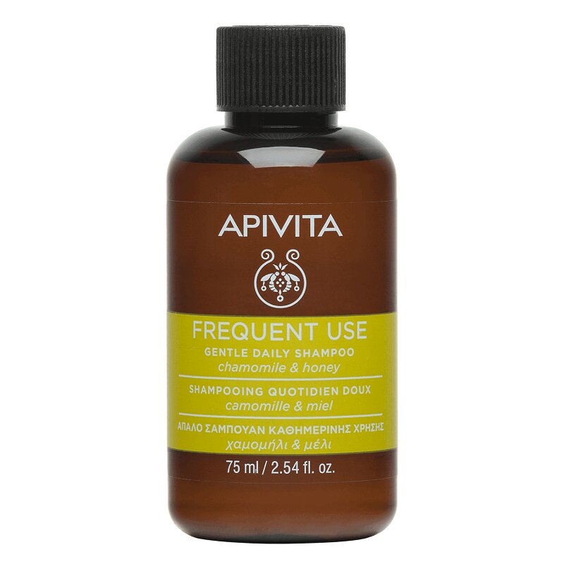 Изображение товара Apivita Шампунь мягкий для частого использования Ромашка-Мед фл.75 мл