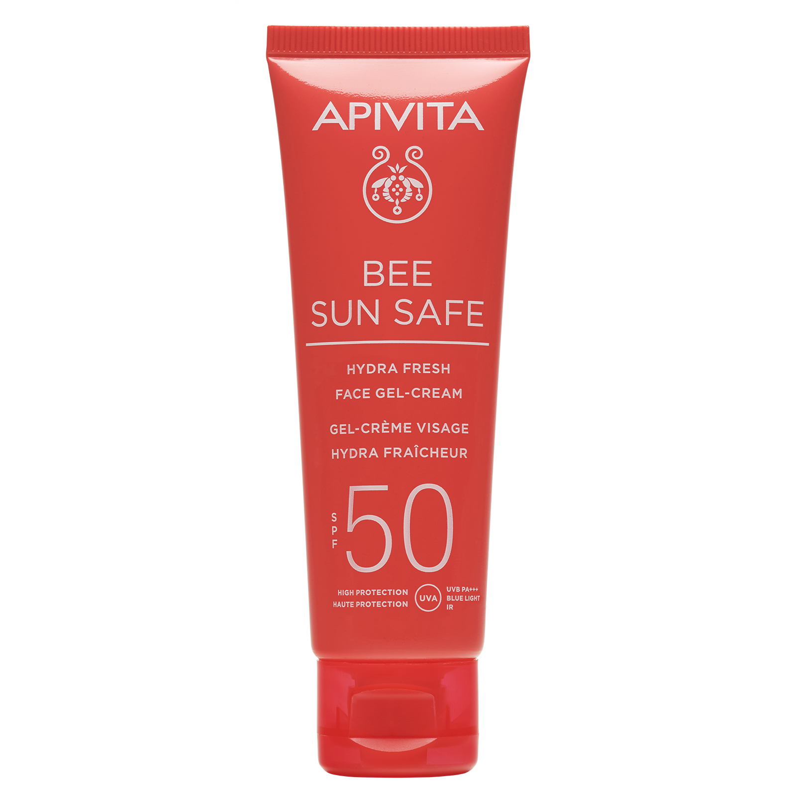 Apivita Би Сан Сэйф Крем солнцезащитный успокаивающий для чувствительной кожи лица SPF50+ тюб.50 мл
