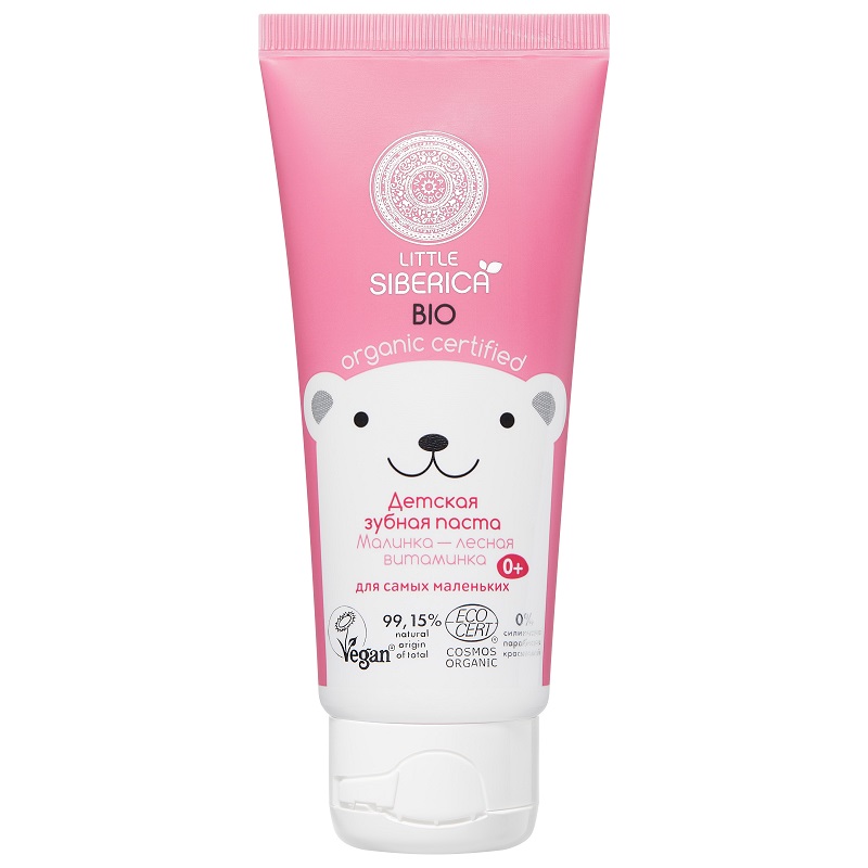 

Little Siberica Bio Зубная паста 0+ Малинка-лесная витаминка 60 г