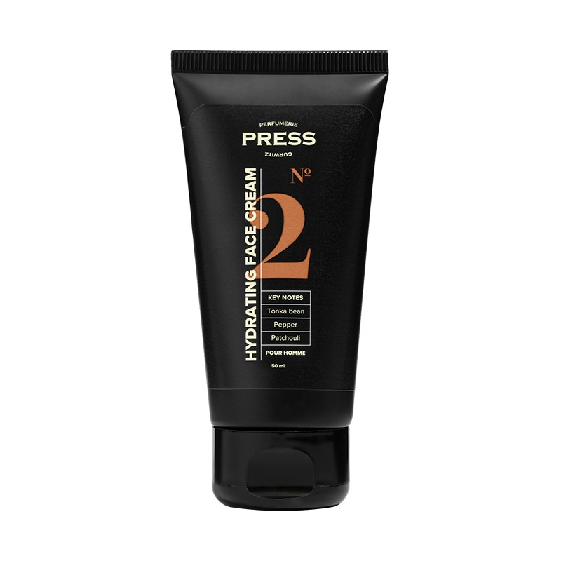 Изображение товара Парфюмерный крем флюид для лица после бритья №2 Черный перец-Бобы Тонка-Пачули 50 мл