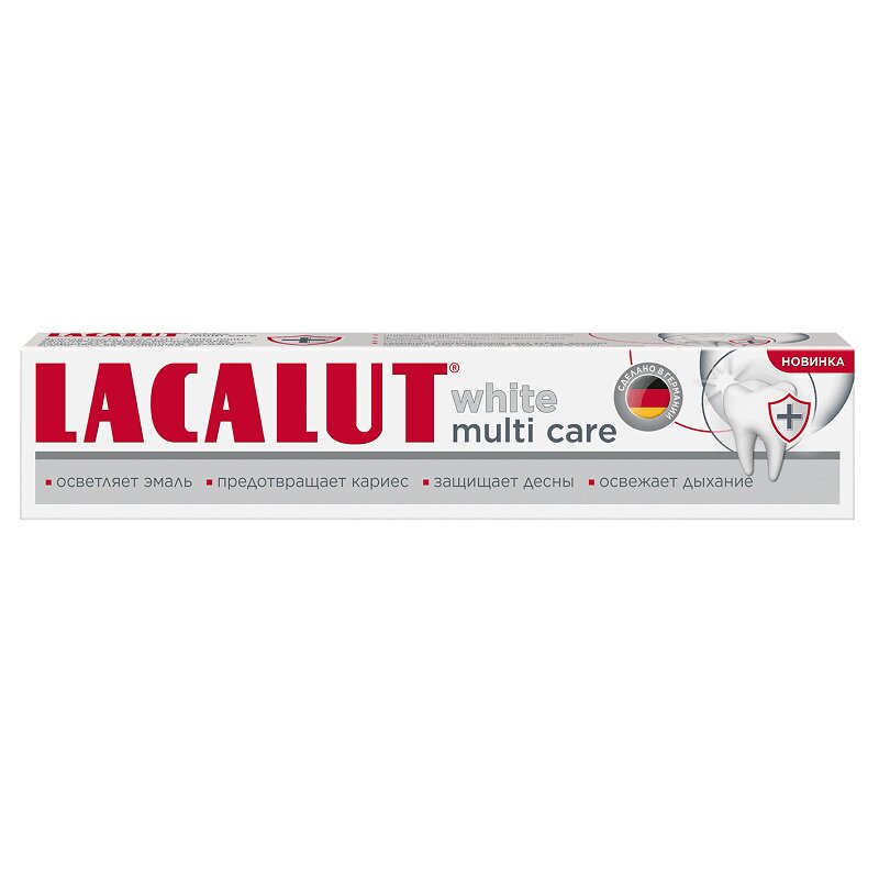 Паста lacalut white. Лакалют White Multi Care паста зубная (60 г). Lacalut Multi-Effect. 666133-Lacalut White зубная щетка,(24шт/ящ). Lacalut logo.