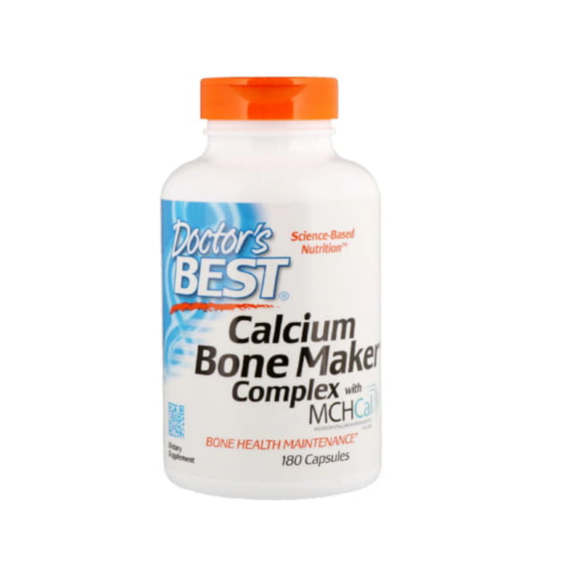 Изображение товара Комплекс кальция для костей с витамином D и K2, 180 капсул Doctor's Best