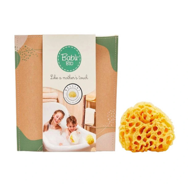 Изображение товара Натуральная морская губка Babu 12 см для ухода за кожей, Италия