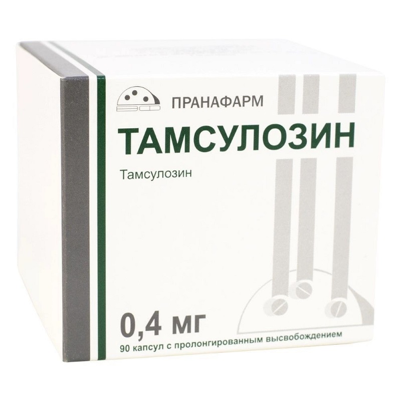 Изображение товара Тамсулозин капсулы 0,4 мг 90 шт