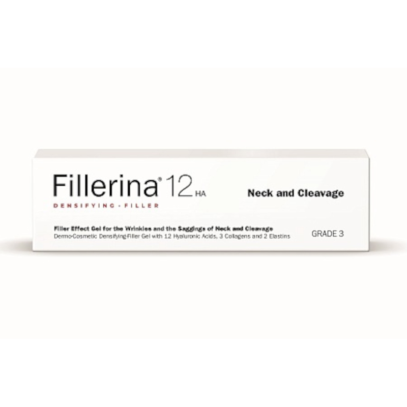 

Fillerina 12HA Grade 3 Гель для коррекции морщин шеи и декольте 30 мл