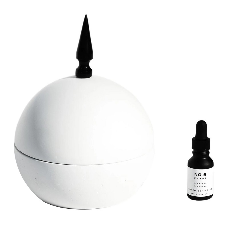 Изображение товара Аромадиффузор в керамической вазе Photo/Genics+Co No.5 Pavot 18x23 см