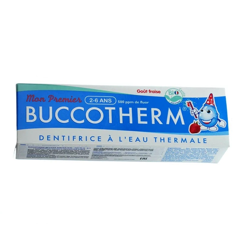 

Buccotherm зубная паста для детей 2-6 лет Клубника 50 мл