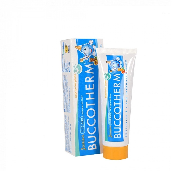 

Buccotherm Джуниор зубная паста для детей 7-12 лет Персиковый чай 50 мл