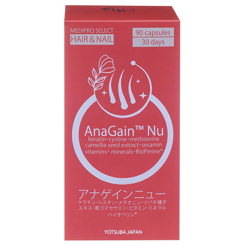 Изображение товара Yotsuba Japan Для волос и ногтей капсулы 90 шт - стимуляция роста и укрепление