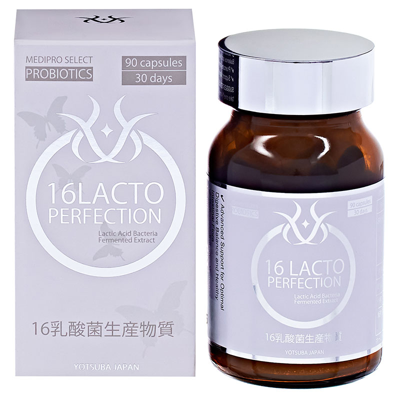 Изображение товара Yotsuba Japan 16 видов лактобактерий капсулы 90 шт - пробиотик для здоровья кишечника