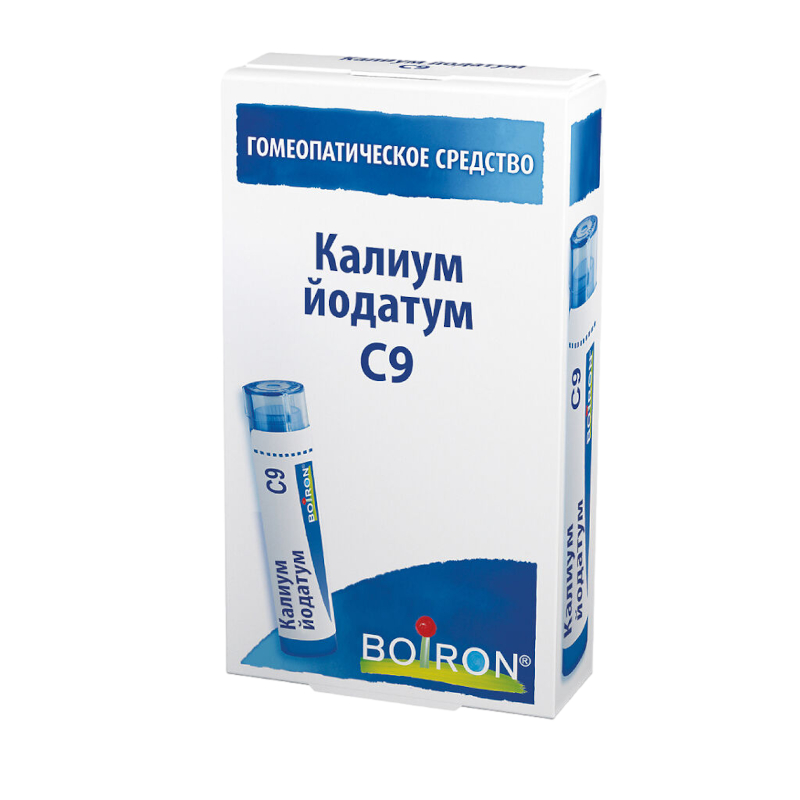 

Калиум йодатум С9 гранулы гомеопатические 4 г
