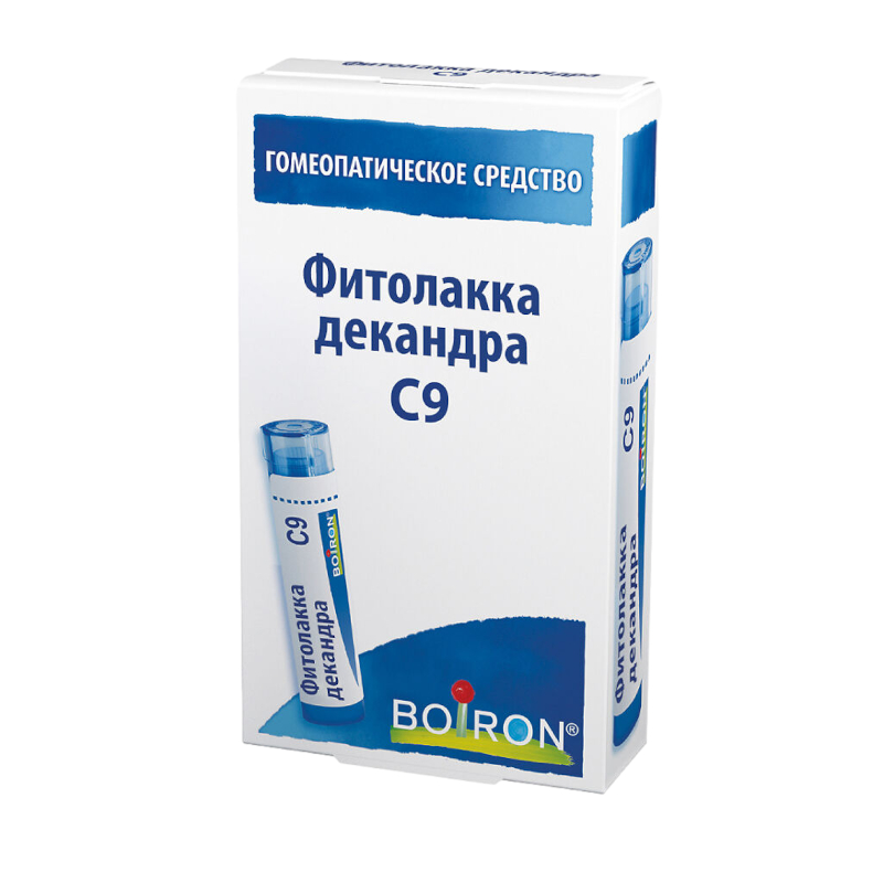 Изображение товара Гомеопатические гранулы Фитолакка декандра С9 - помощь при болях и прорезывании зубов у детей