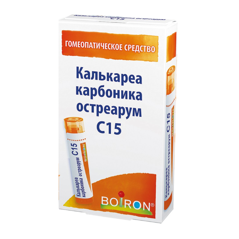 Изображение товара Гомеопатические гранулы Калькареа Карбоника Остреарум С15 4 г для костей
