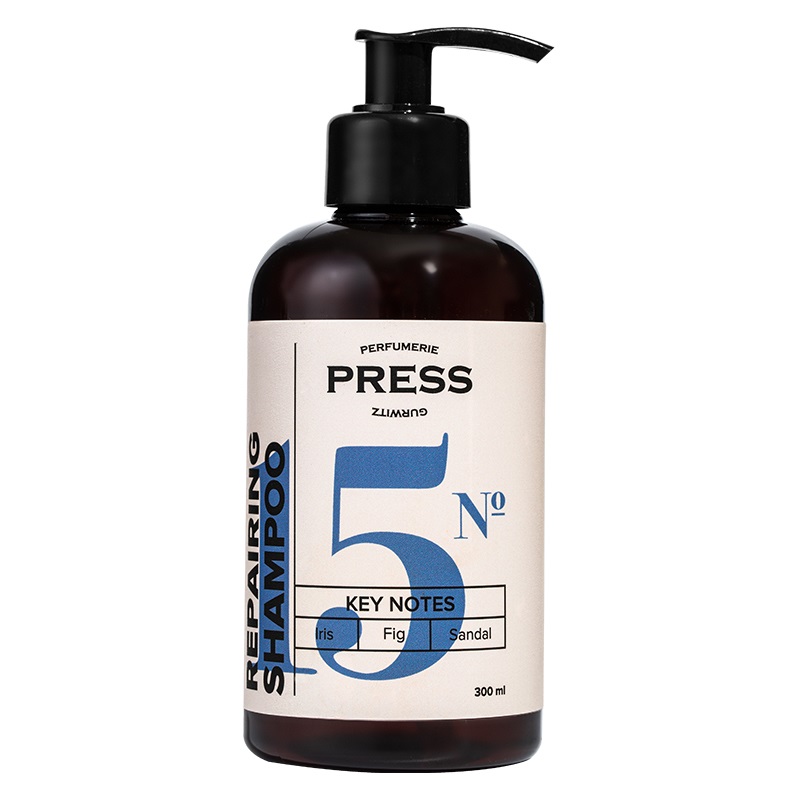 Изображение товара PRESS GURWITZ Шампунь восстанавливающий №15 Ирис-Инжир-Сандал 300 мл