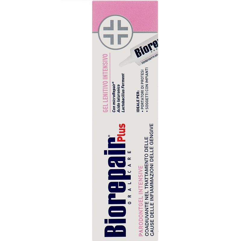 BioRepair  Плюс Пародонтгель интенсивный успокаивающий 20 мл гель скатка для лица lactobionic micro peeling