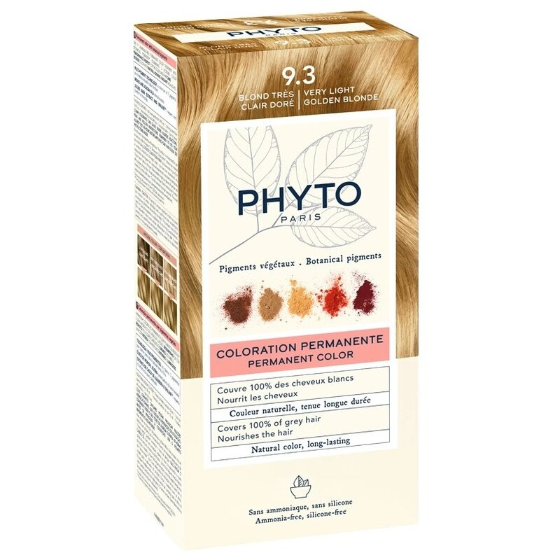 

Phytosolba Фитоколор Крем-краска для волос 9.3 Очень светлый золотистый блонд