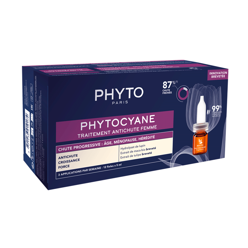 Phytosolba Фитоциан Сыворотка против выпадения волос фл.5 мл 12 шт сыворотка против выпадения волос для мужчин