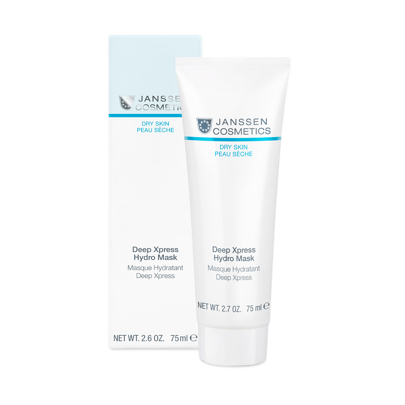 Janssen Cosmetics Dry Skin Гель-маска интенсивно увлажняющая для обезвоженной кожи 75 мл гель маска для лица hydro comfort с аллантоином 1127011 30 мл
