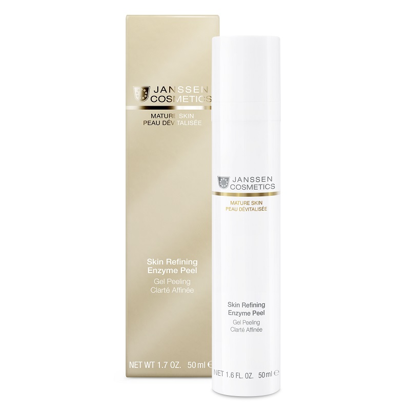 Janssen Cosmetics Mature Skin Гель-пилинг энзимный для обновления кожи,улучшения цвета лица 50 мл compliment гель тонизирующий для лица и тела с экстрактом меда 400