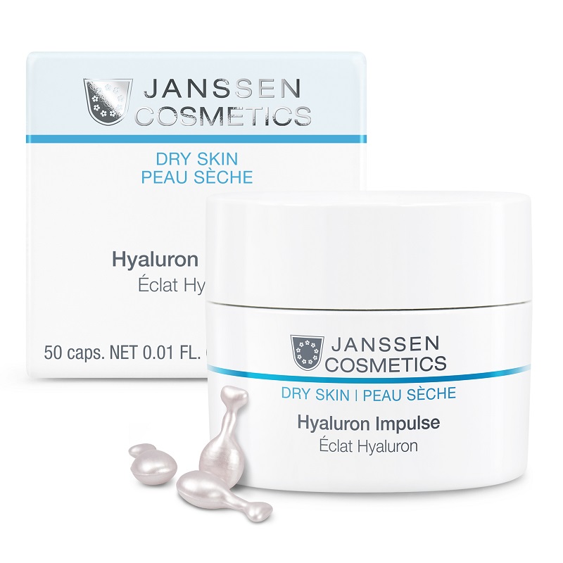 

Janssen Cosmetics Dry Skin Капсулы интенсивно увлажняющие с гиалуроновой кислотой и пептидами 50 шт