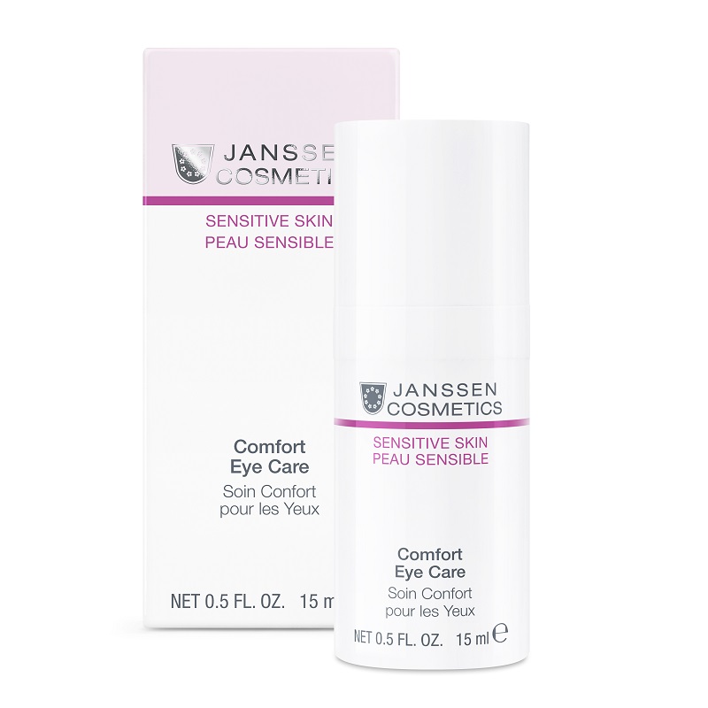 Janssen Cosmetics Sensitive Skin Крем для чувствительной кожи вокруг глаз 15 мл martiderm ампулы skin complex advanced 5 x 2 мл