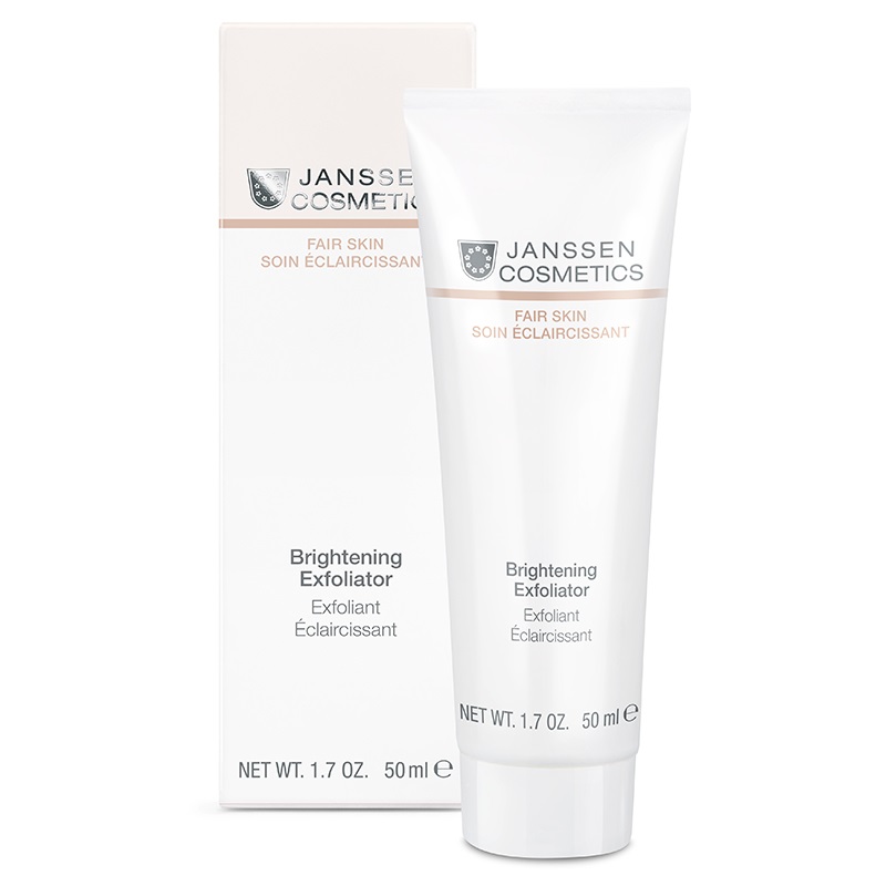 Janssen Cosmetics Fair Skin Крем-эксфолиант осветляющий на основе фруктовых кислот 50 мл крем с коллагеном от морщин the skin house