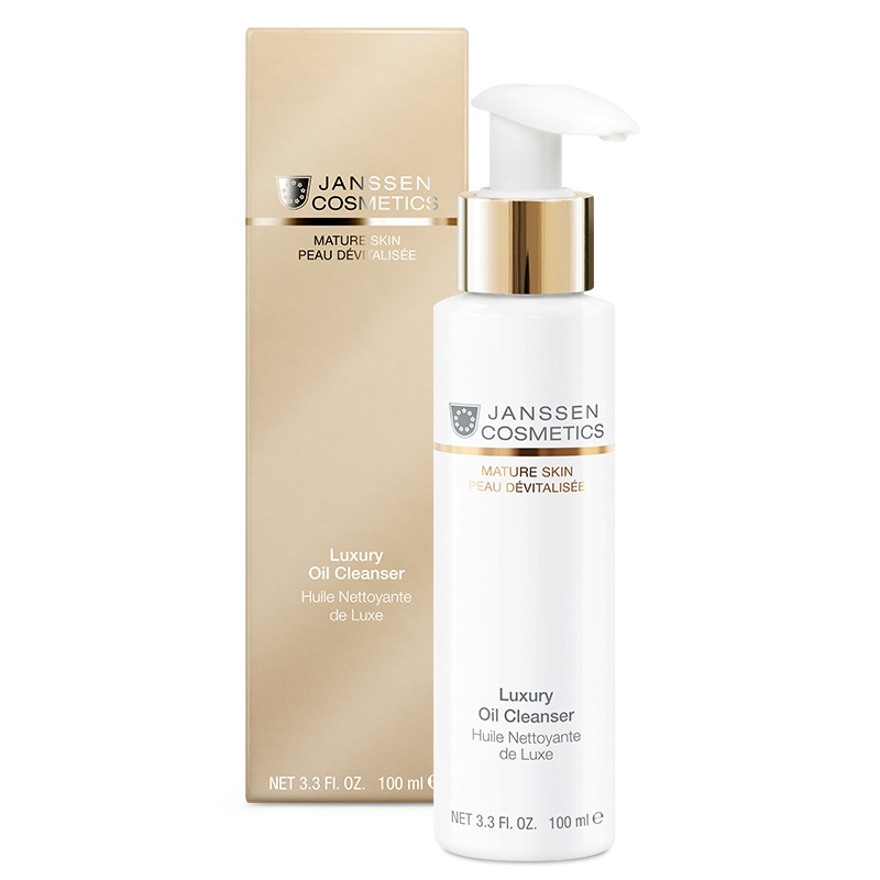 Janssen Cosmetics Mature Skin Масло для кожи лица очищающее 100 мл очищающее масло с успокаивающим и увлажняющим действием