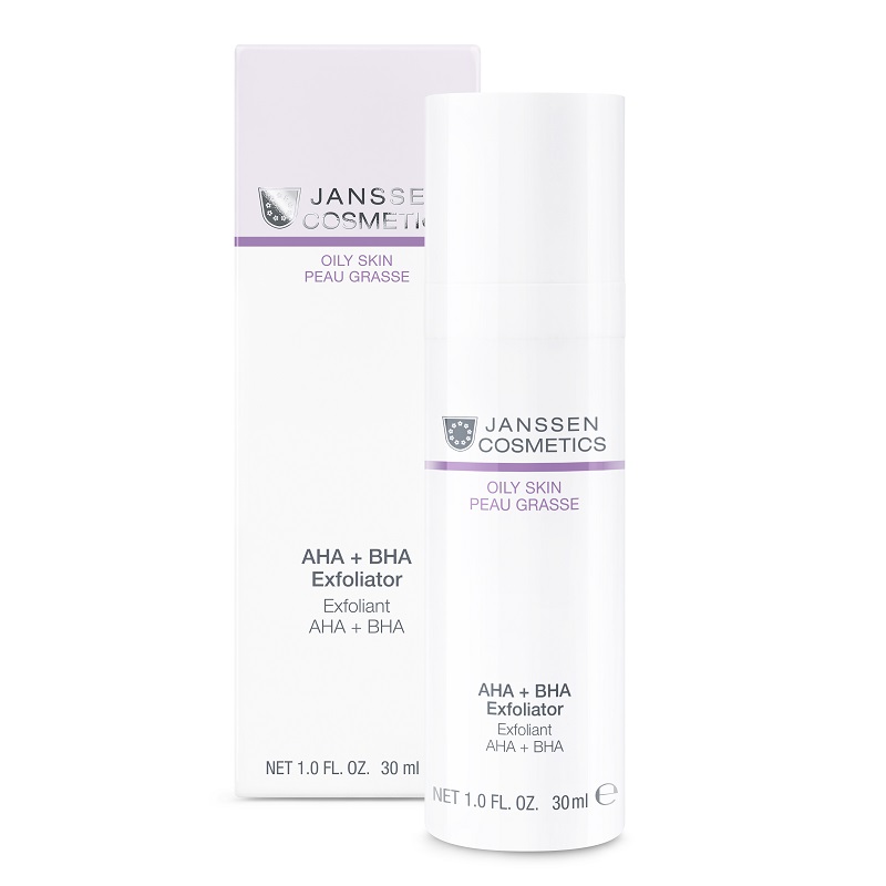 Janssen Cosmetics Oily Skin Пилинг-гель с фруктовыми кислотами 30 мл belaya тонер микропилинг обновляющий для лица skip care 200