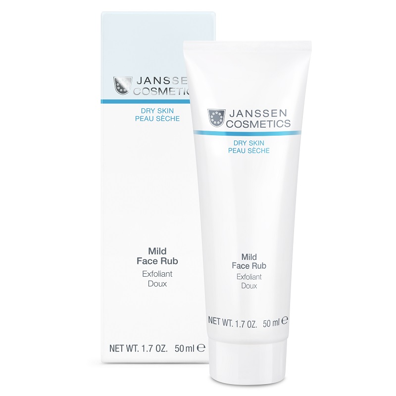 Janssen Cosmetics Dry Skin Скраб кремовый мягкий с гранулами жожоба 50 мл спринцовка а 7 пвх мягкий након кор