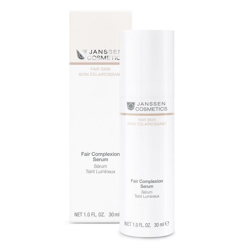 Janssen Cosmetics Fair Skin Сыворотка увлажняющая против пигментных пятен Анти-Эйдж 30 мл восстанавливающая сыворотка skin renewal serum