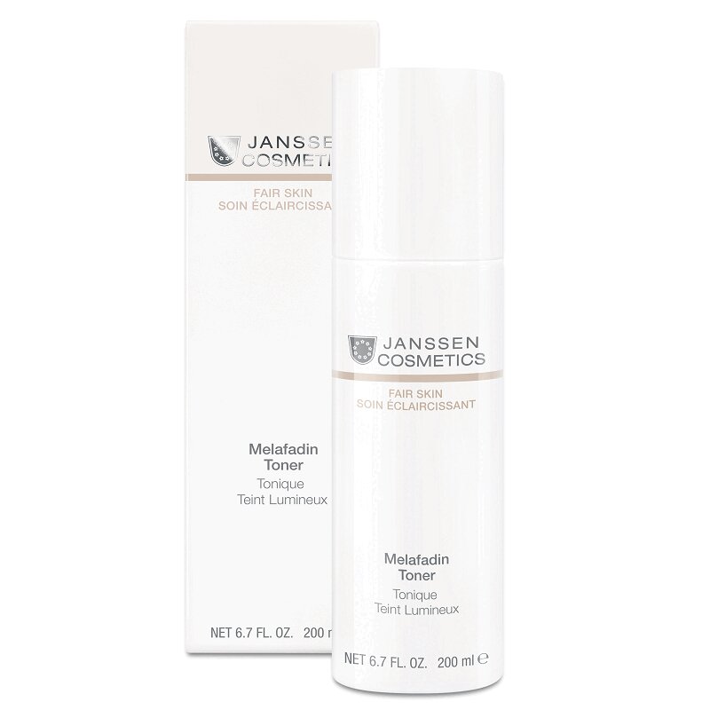 Janssen Cosmetics Fair Skin Тоник для сияния кожи и осветления пигментных пятен 100 мл акулья сила маска для жирной пористой кожи с неровным рельефом хвощ полевой 10
