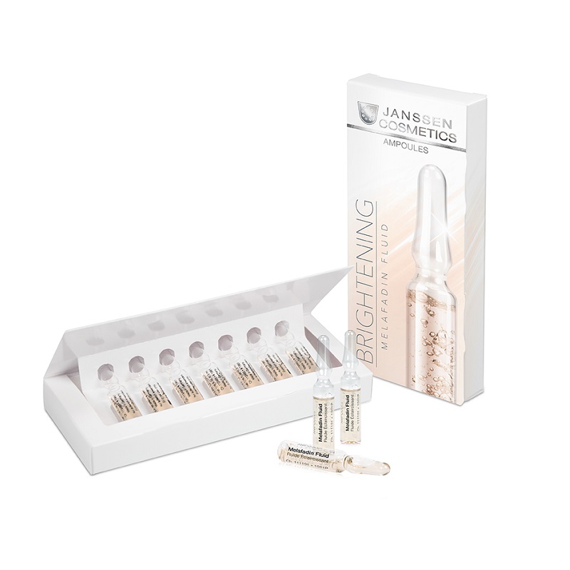

Janssen Cosmetics Melafadin Fluid для осветления пигментации и выравнивания тона кожи 2 мл 7 шт