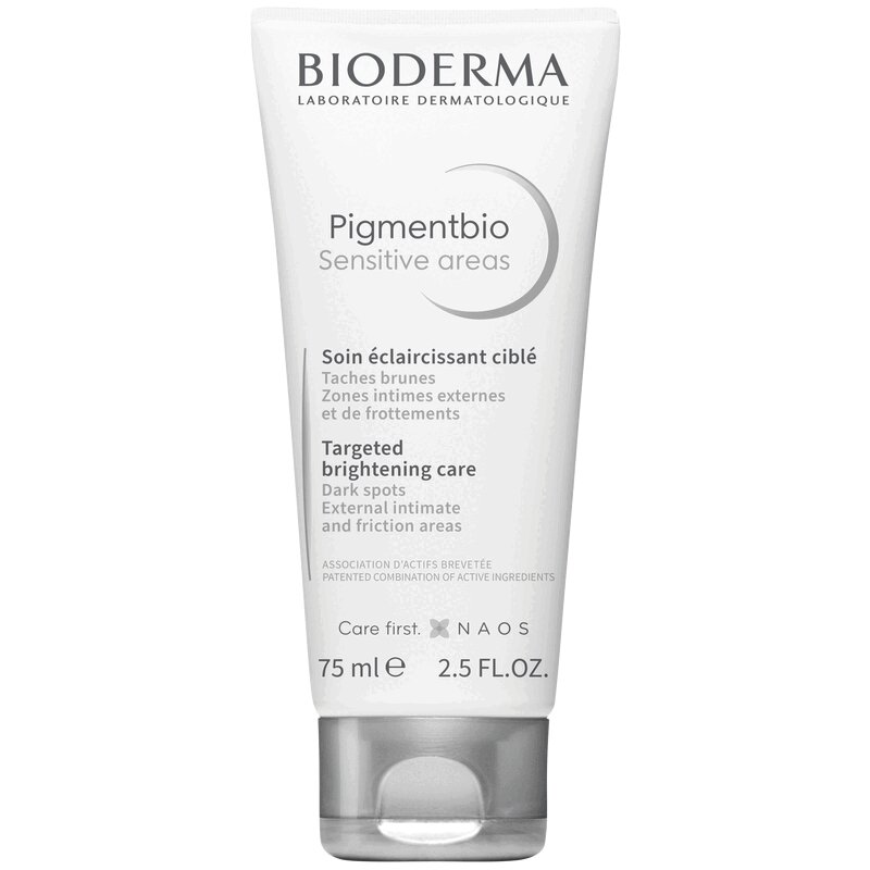 Bioderma Пигментбио Крем осветляющий для чувствительных зон 75 мл антцеллюлитный крем зона 1