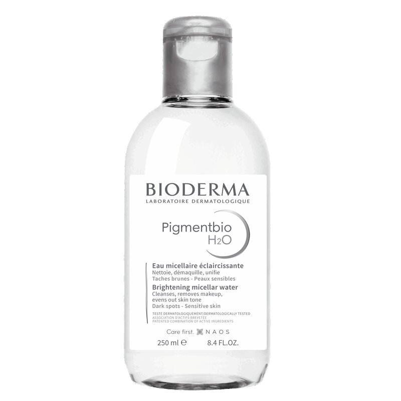 Bioderma Пигментбио H2O Вода мицеллярная осветляющая 250 мл биодерма пигментбио вода мицелярная осветляющая очищающая 250мл