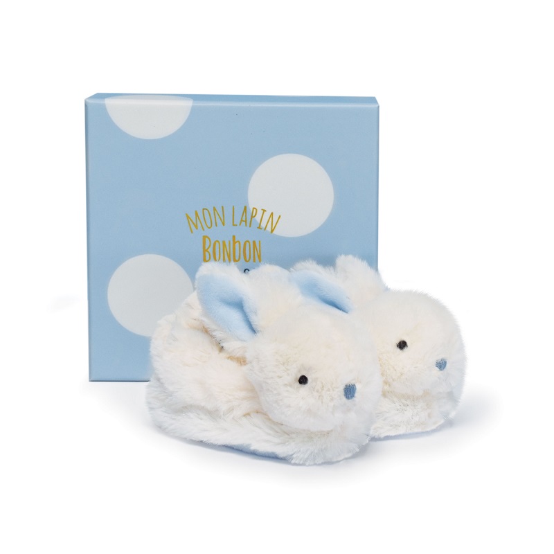

Doudou et Compagnie Пинетки Игрушка-погремушка Кролик голубой