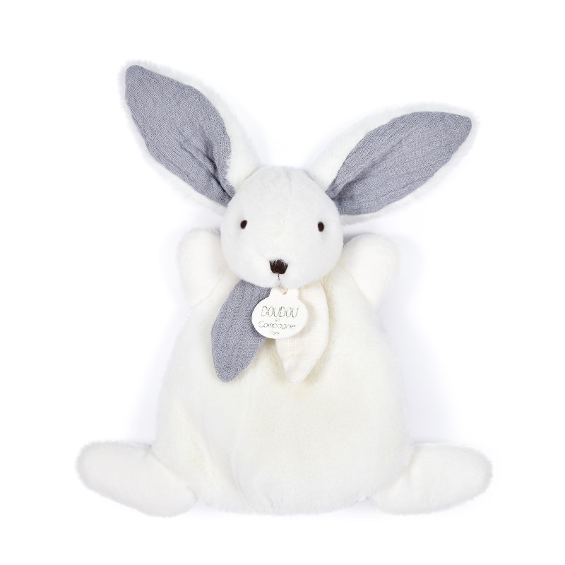 

Doudou et Compagnie Комфортер Хеппи Глоси 17 см серый