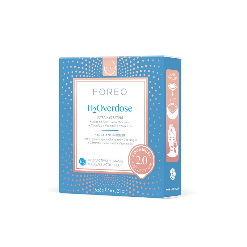 

Foreo Адвансд 2.0 Маска для лица ультра-увлажняющая для УФО/УФО мини 6 шт