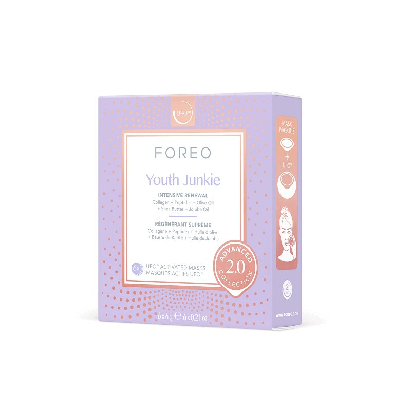 

Foreo Адвансд 2.0 Маска для лица коллагеновая для УФО/УФО мини 6 шт