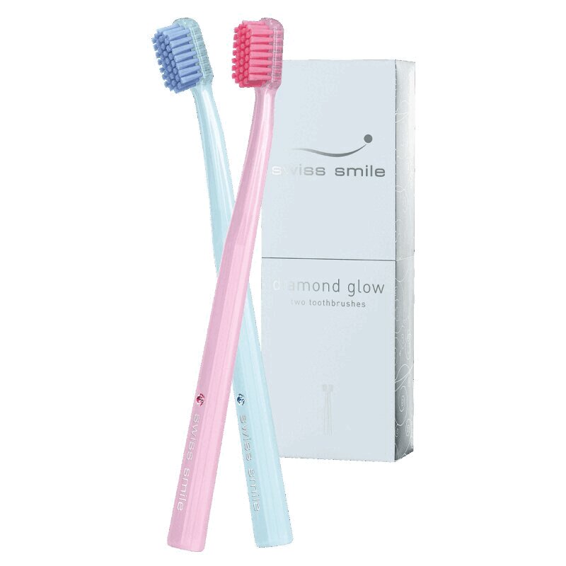 

Swiss Smile Даймонд Глоу Набор щеток зубных ультрамягких 2 шт