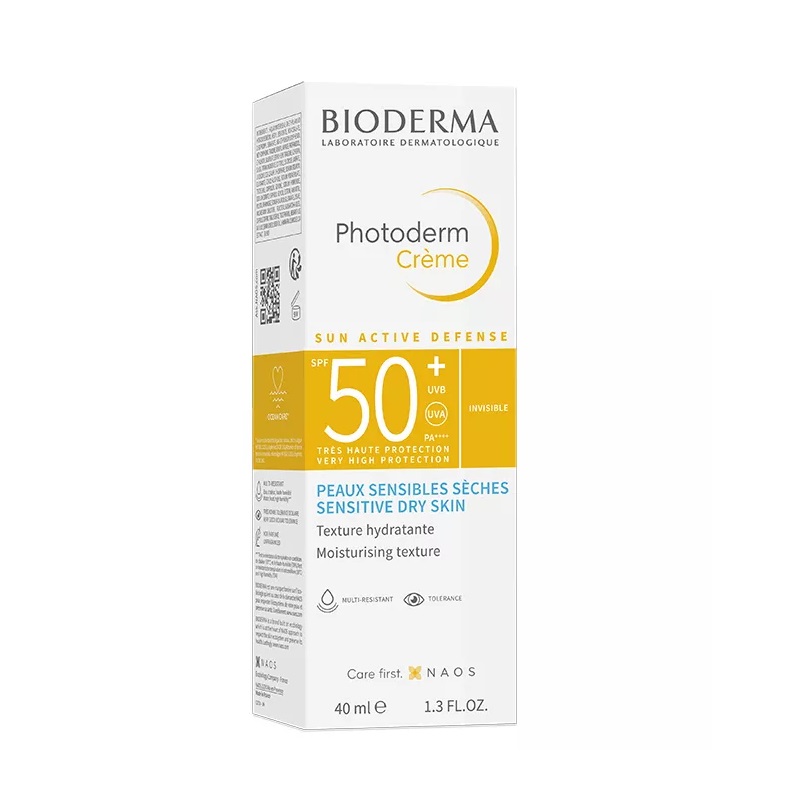 Bioderma Фотодерм Крем солнцезащитный SPF50+ 40 мл Светлый icon skin солнцезащитный крем spf 30 pa invisible touch 50